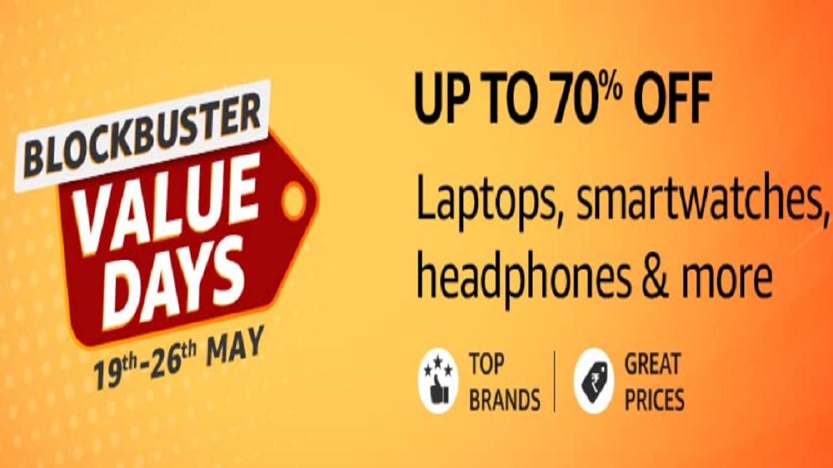 Amazon Blockbuster Value Days Sale Offers Up To 70 On Laptops